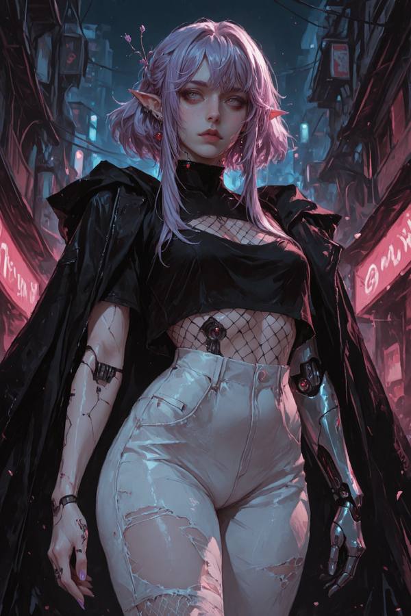 AI-generated image analyzed by PromptLens