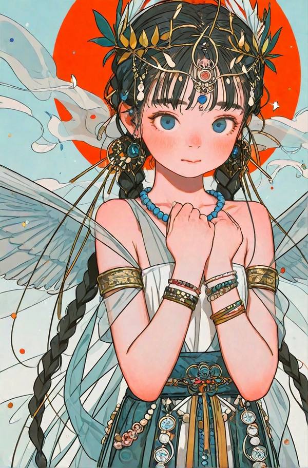 AI-generated image analyzed by PromptLens