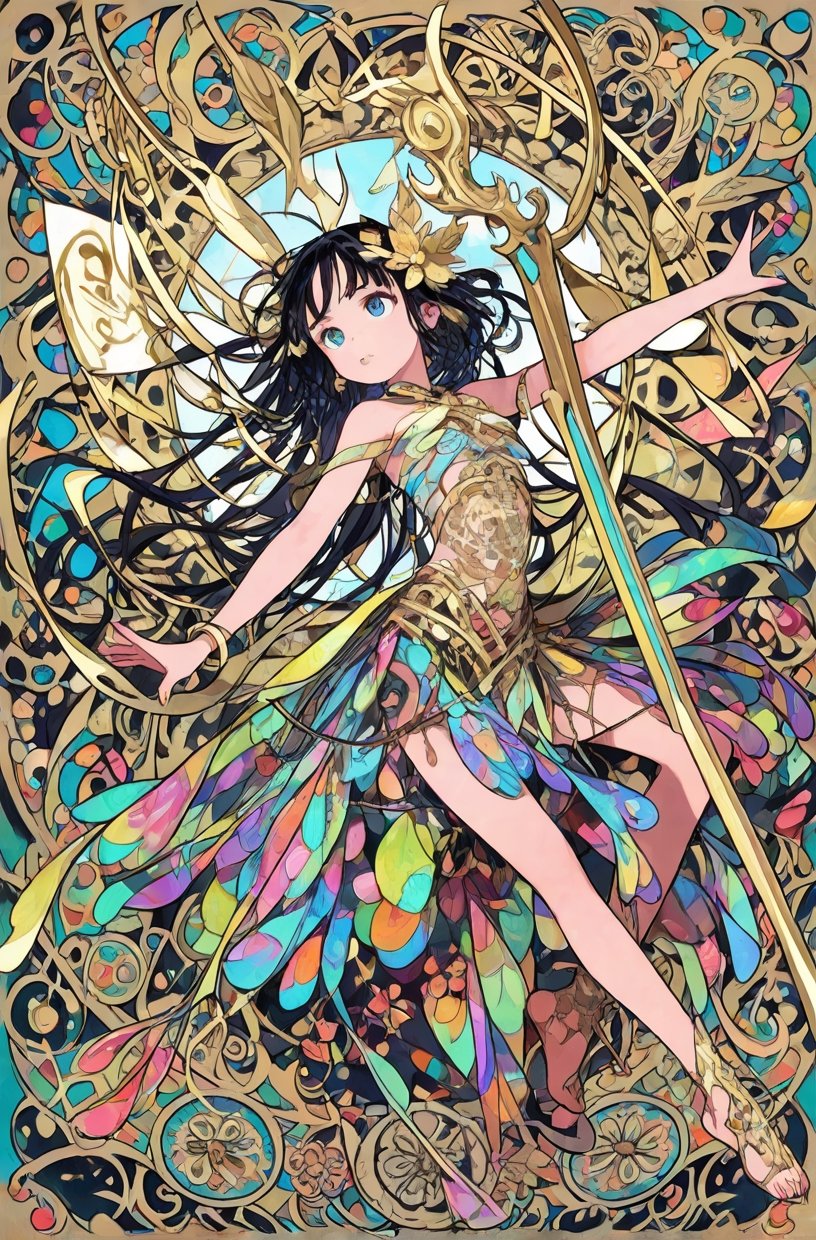 AI-generated image analyzed by PromptLens