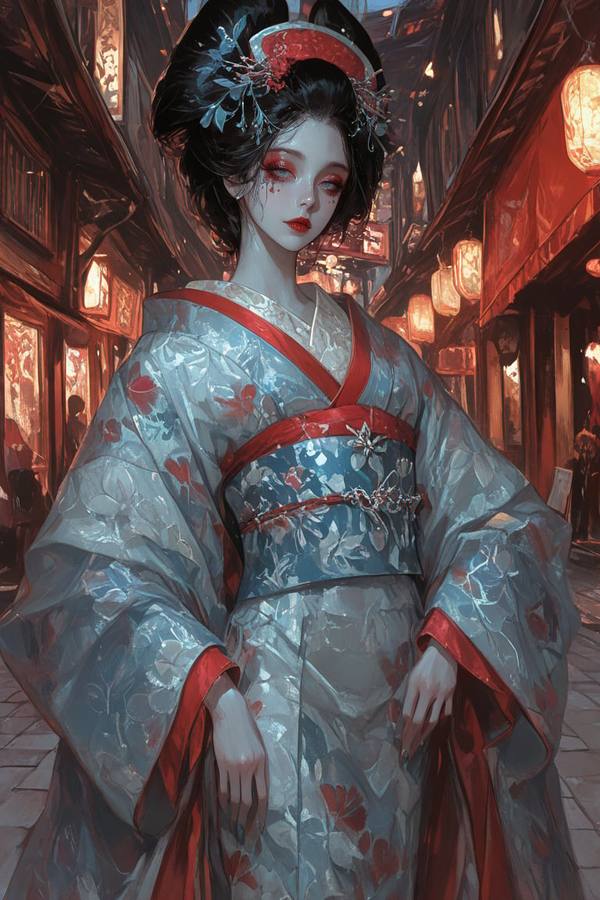 AI-generated image analyzed by PromptLens