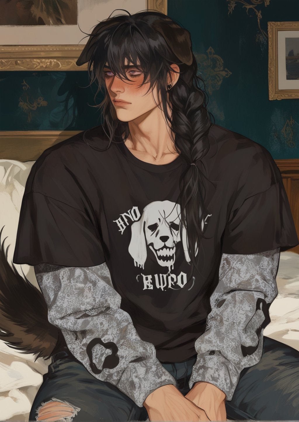 AI-generated image analyzed by PromptLens