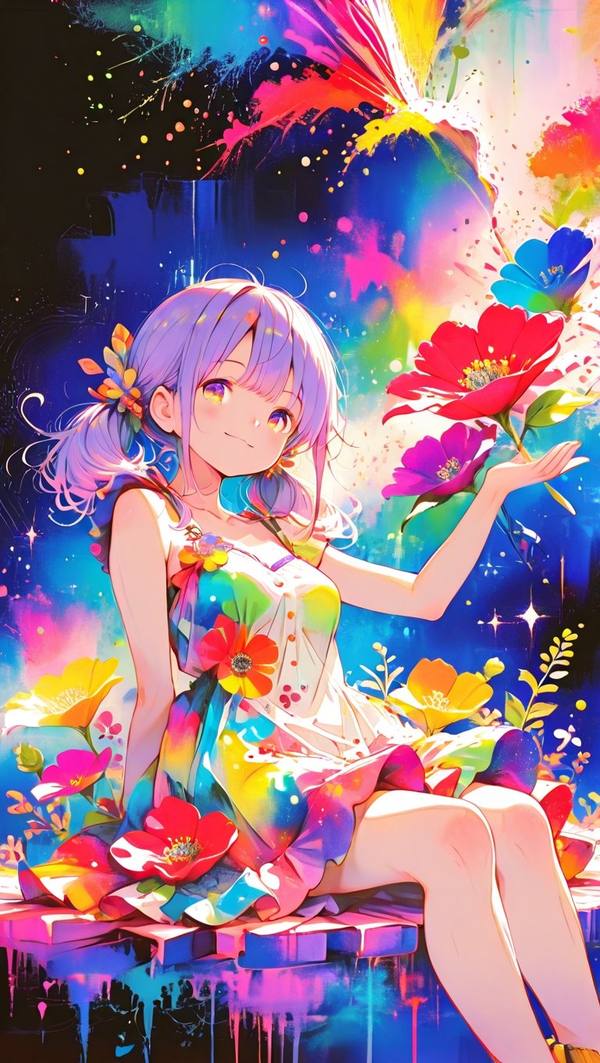 AI-generated image analyzed by PromptLens