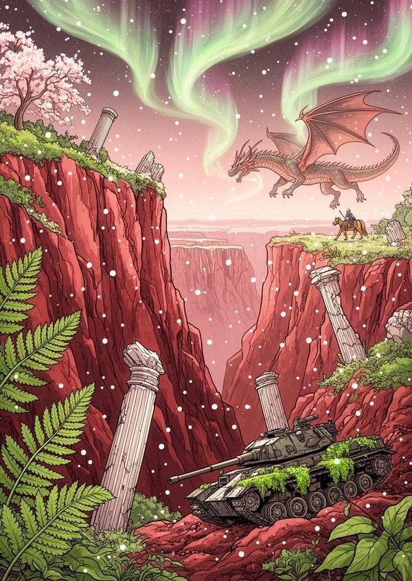 AI-generated image analyzed by PromptLens