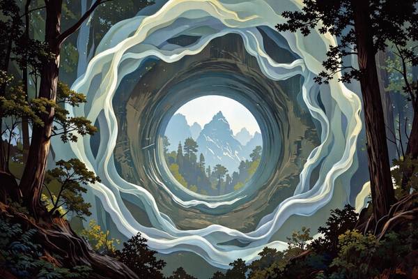 AI-generated image analyzed by PromptLens