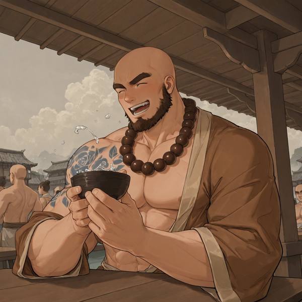 AI-generated image analyzed by PromptLens