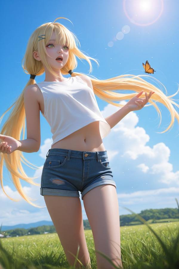 AI-generated image analyzed by PromptLens