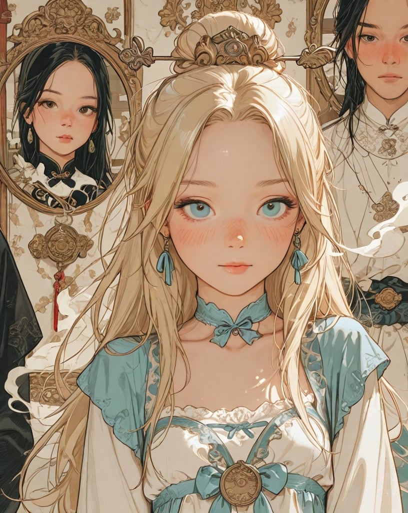 AI-generated image analyzed by PromptLens