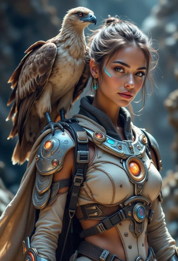 AI-generated image analyzed by PromptLens