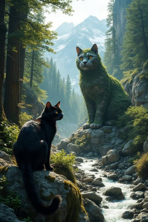 AI-generated image analyzed by PromptLens