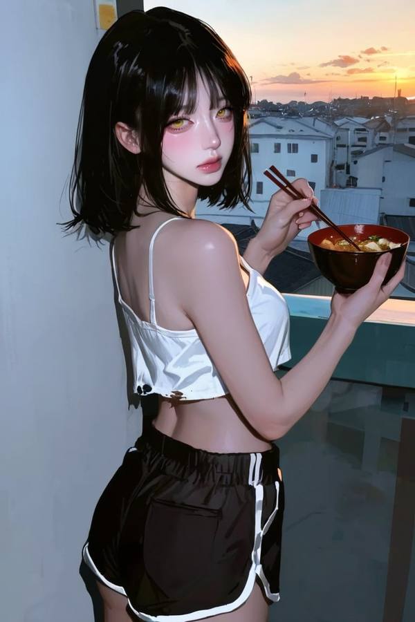 AI-generated image analyzed by PromptLens