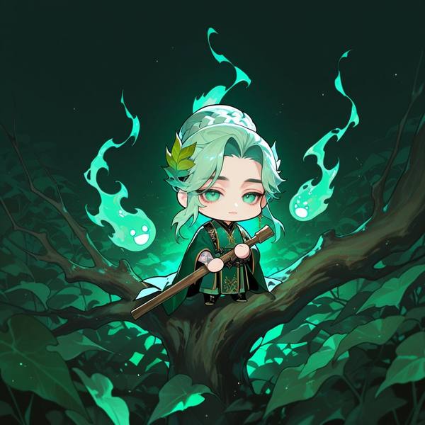 AI-generated image analyzed by PromptLens