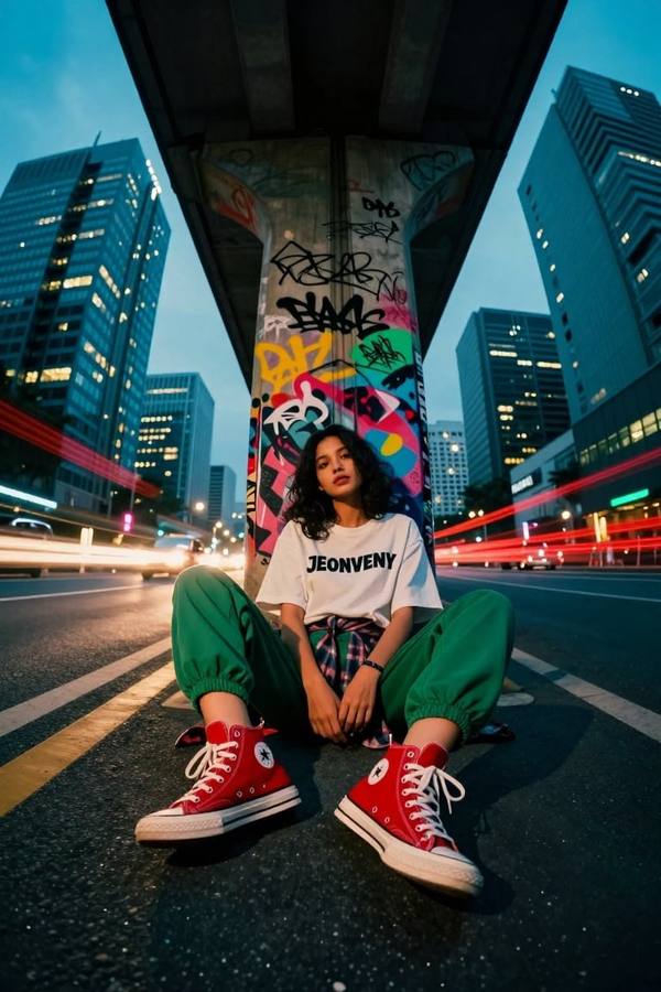 AI-generated image analyzed by PromptLens