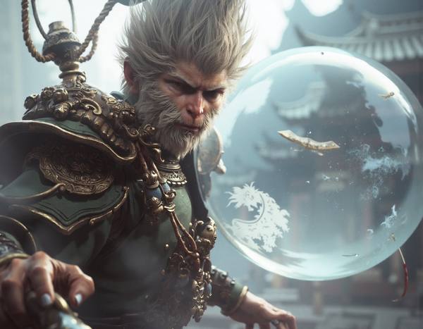 AI-generated image analyzed by PromptLens