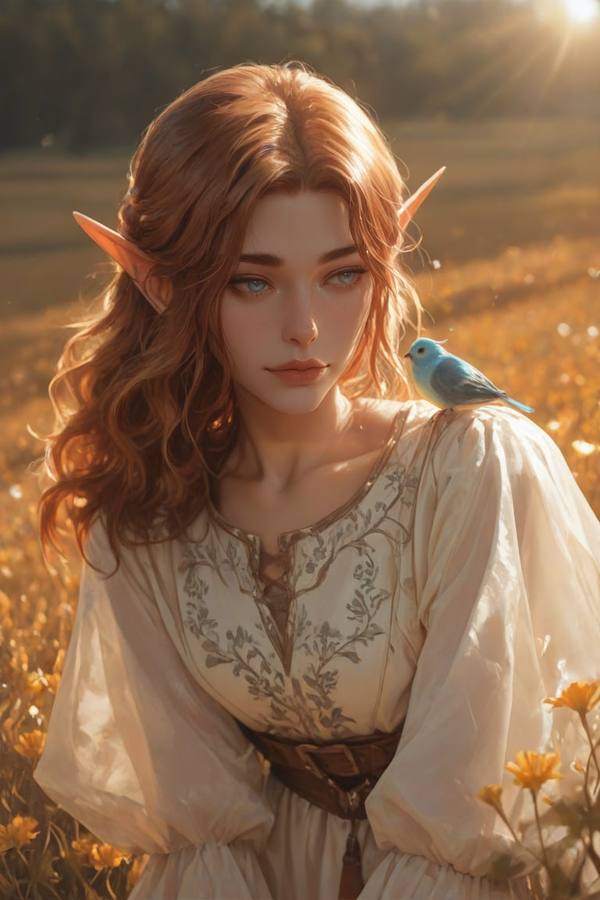 AI-generated image analyzed by PromptLens