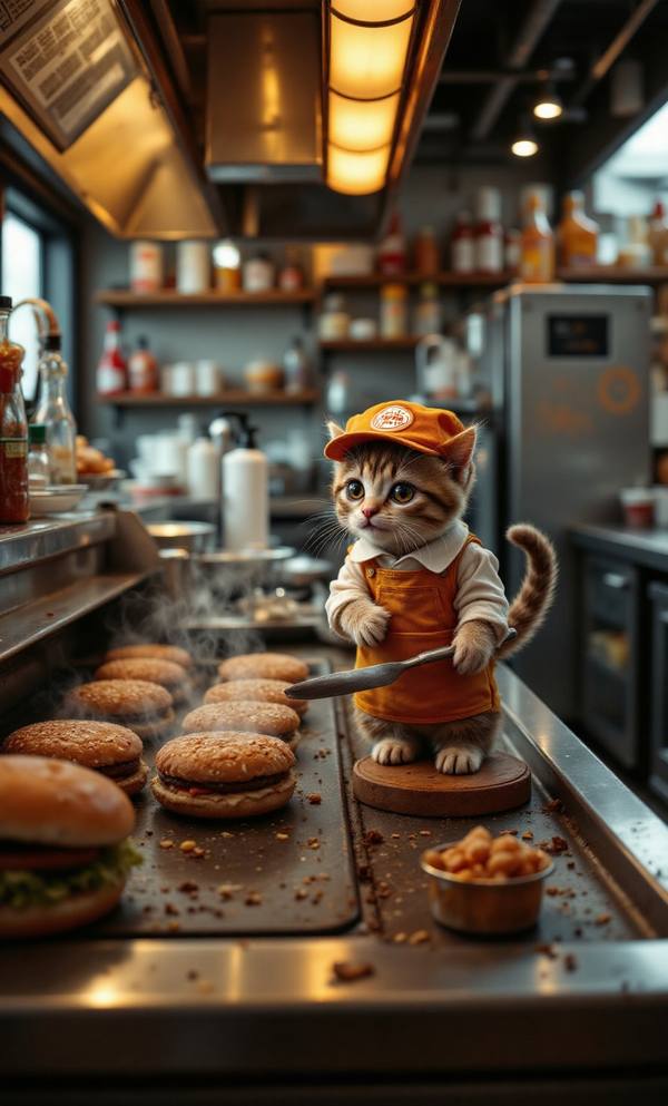 AI-generated image analyzed by PromptLens