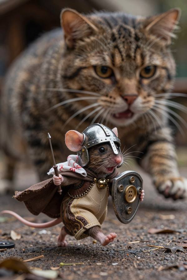 AI-generated image analyzed by PromptLens