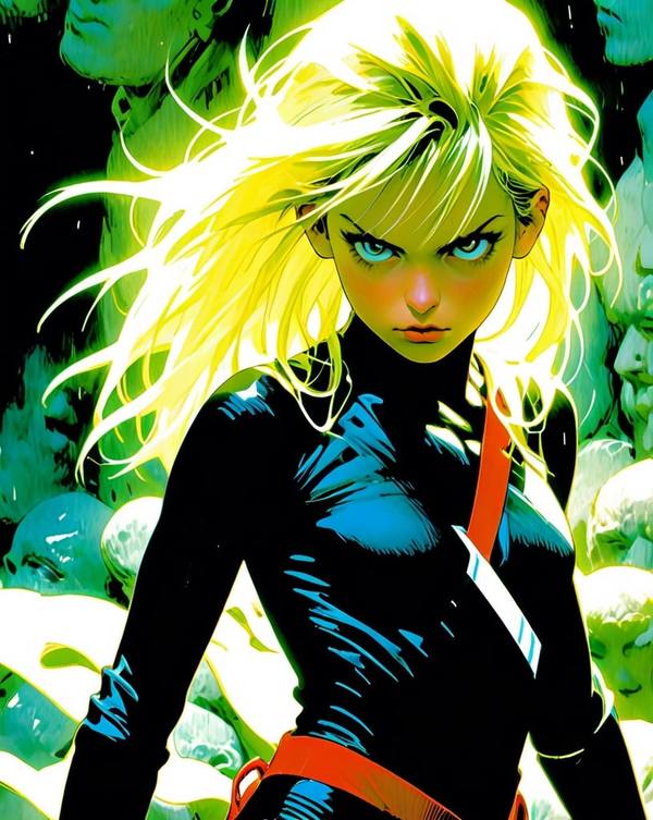 AI-generated image analyzed by PromptLens