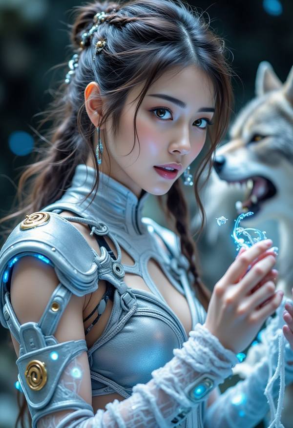 AI-generated image analyzed by PromptLens