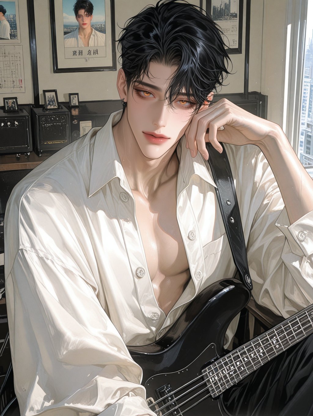 AI-generated image analyzed by PromptLens