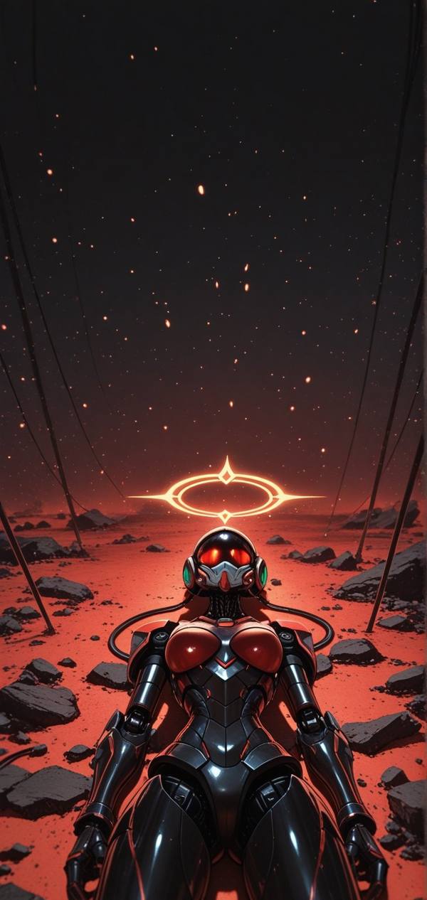 AI-generated image analyzed by PromptLens