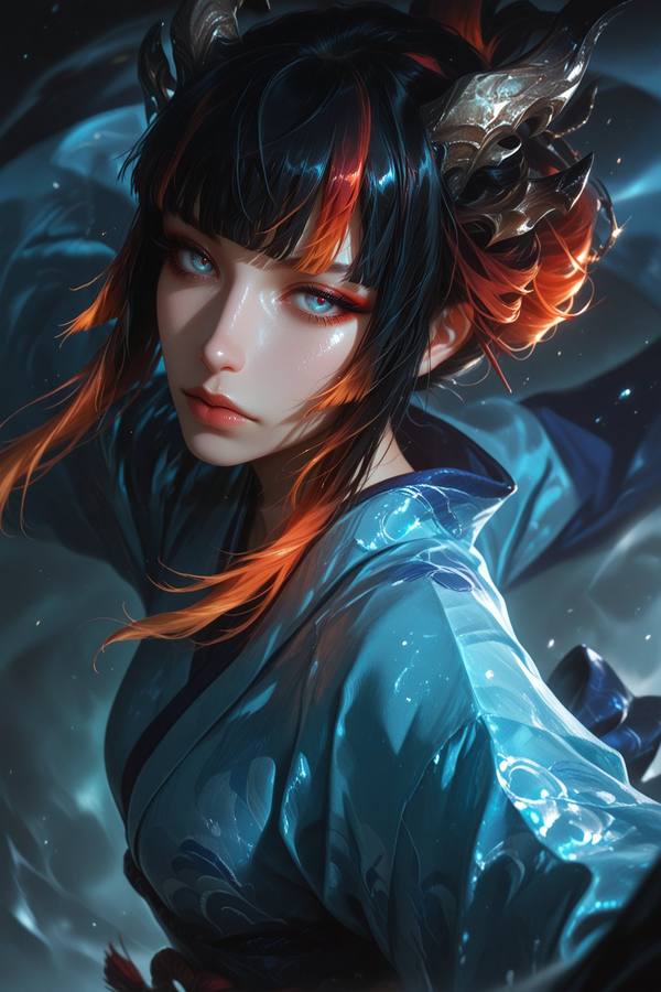 AI-generated image analyzed by PromptLens