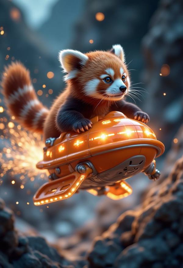 AI-generated image analyzed by PromptLens