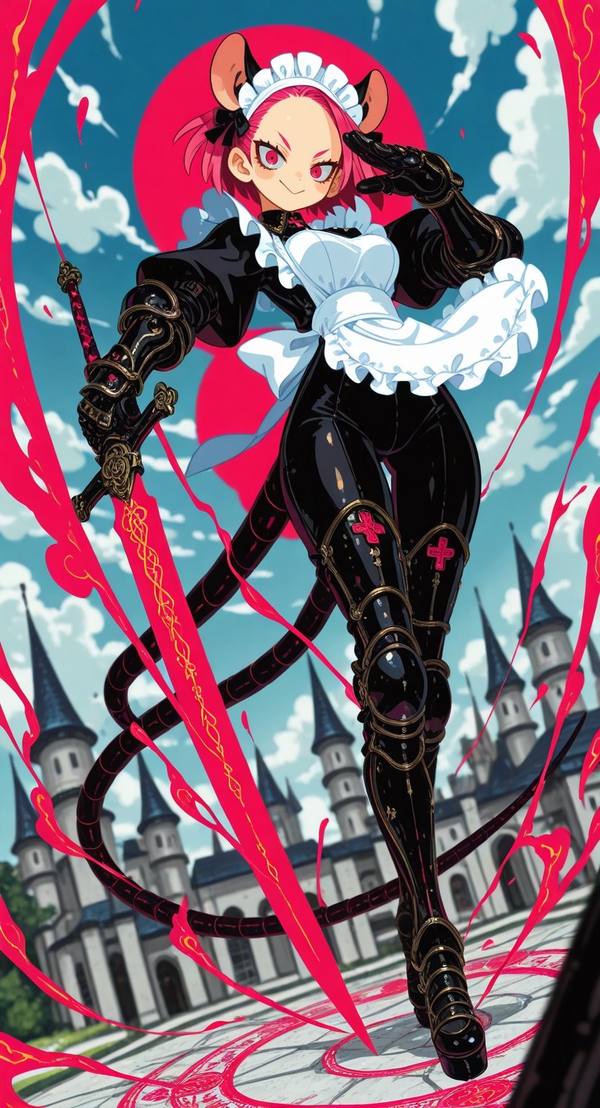 AI-generated image analyzed by PromptLens