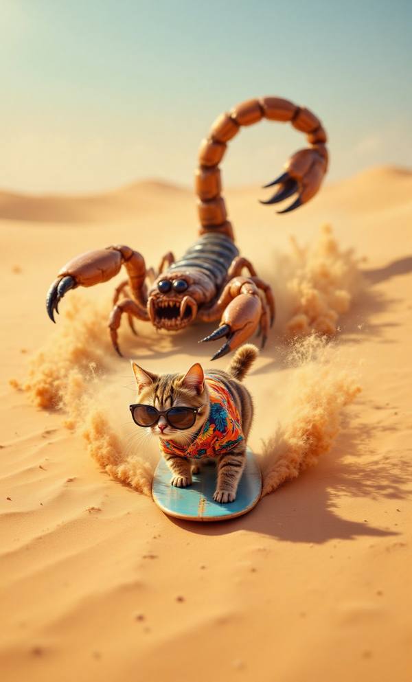 AI-generated image analyzed by PromptLens