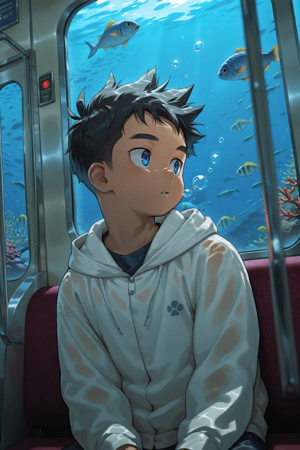 AI-generated image analyzed by PromptLens