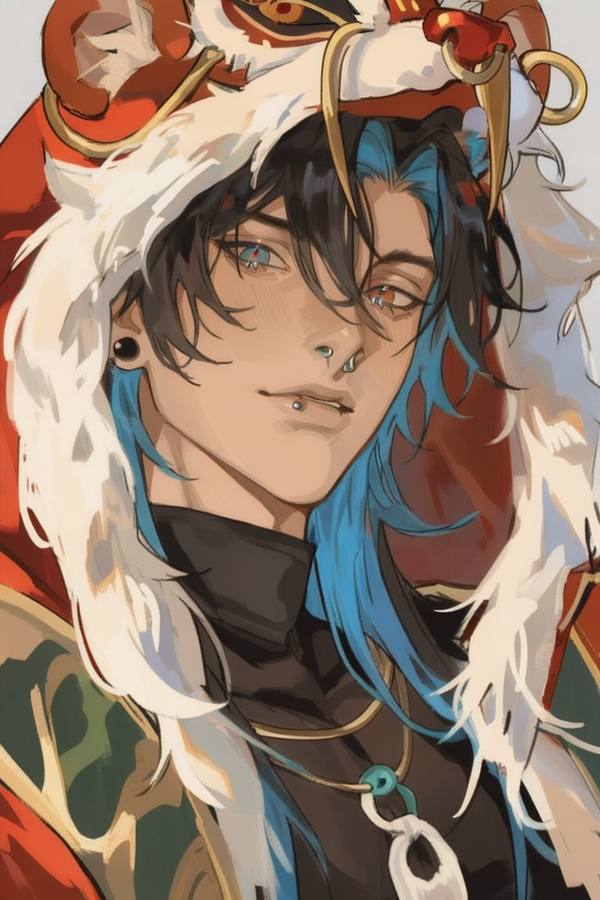 AI-generated image analyzed by PromptLens