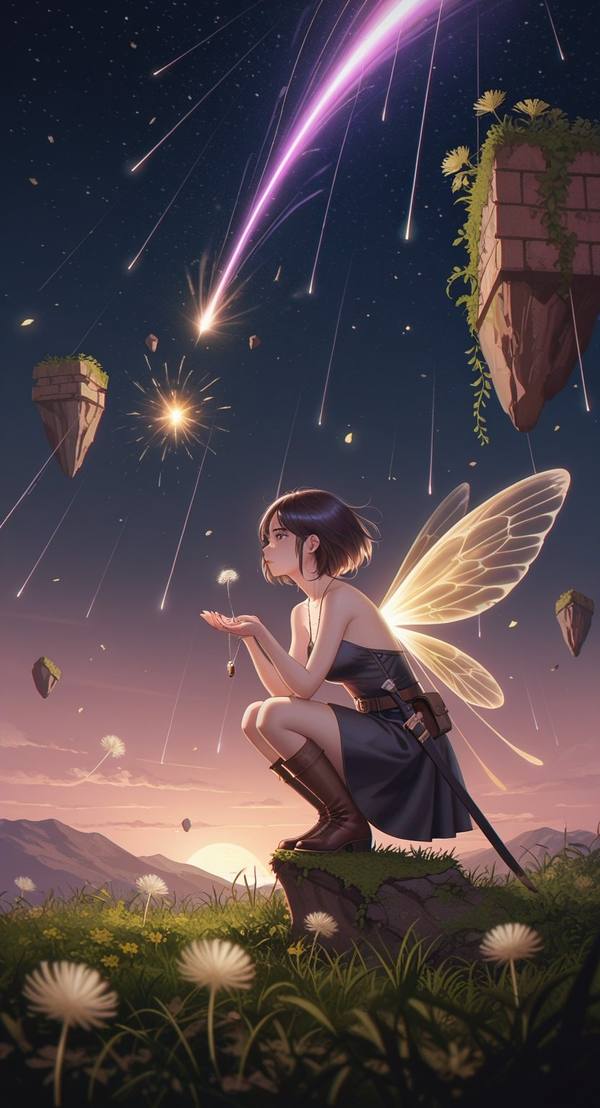 AI-generated image analyzed by PromptLens