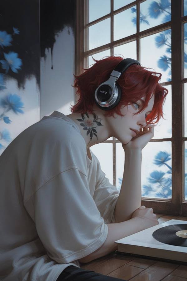 AI-generated image analyzed by PromptLens