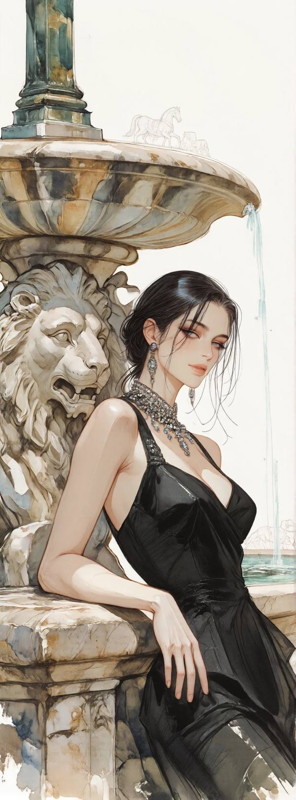 AI-generated image analyzed by PromptLens