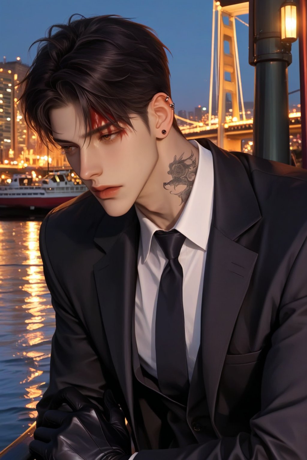 AI-generated image analyzed by PromptLens