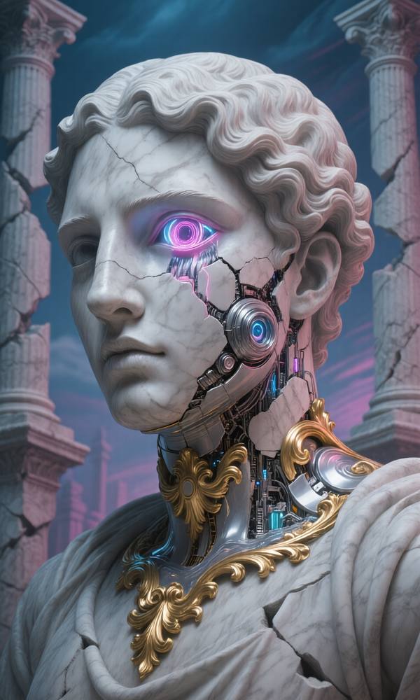 AI-generated image analyzed by PromptLens