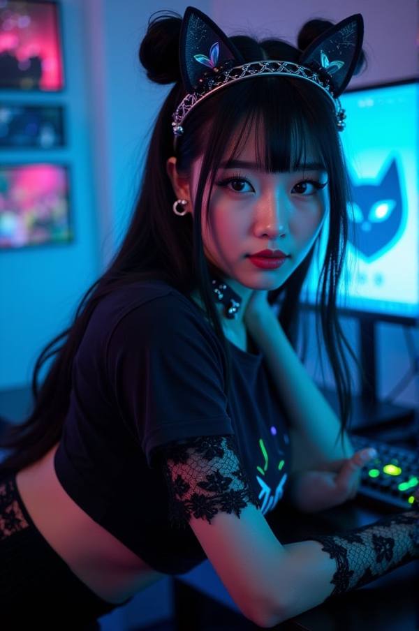 AI-generated image analyzed by PromptLens