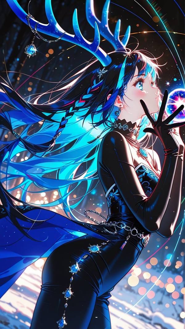 AI-generated image analyzed by PromptLens