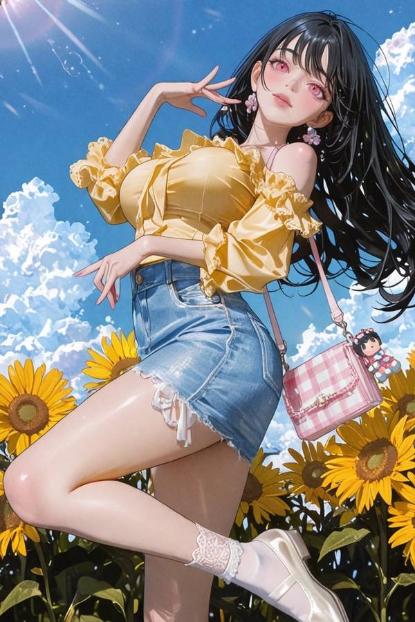 AI-generated image analyzed by PromptLens