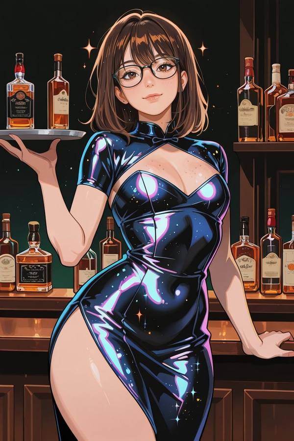 AI-generated image analyzed by PromptLens