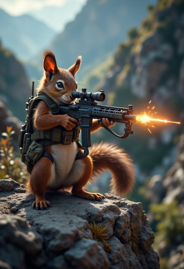 AI-generated image analyzed by PromptLens