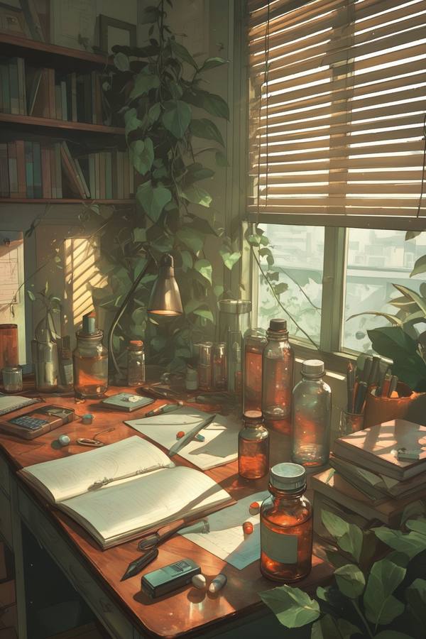 AI-generated image analyzed by PromptLens