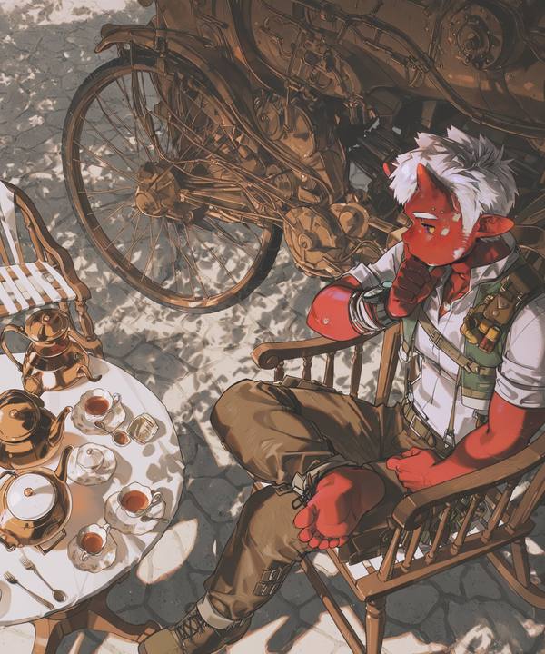 AI-generated image analyzed by PromptLens