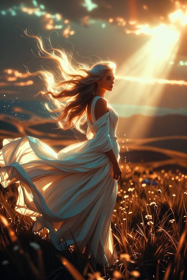 AI-generated image analyzed by PromptLens