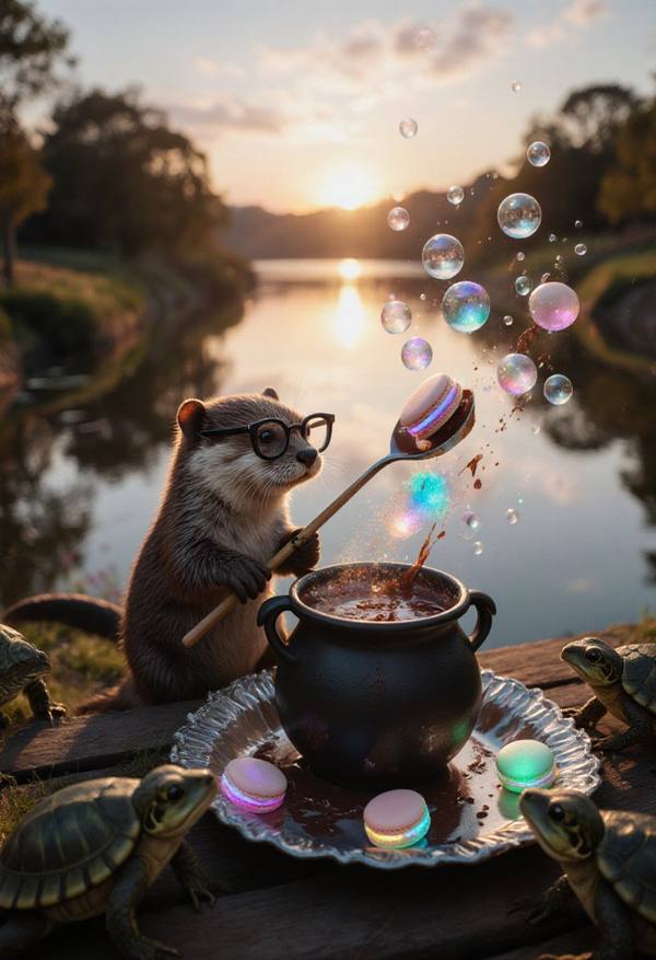 AI-generated image analyzed by PromptLens