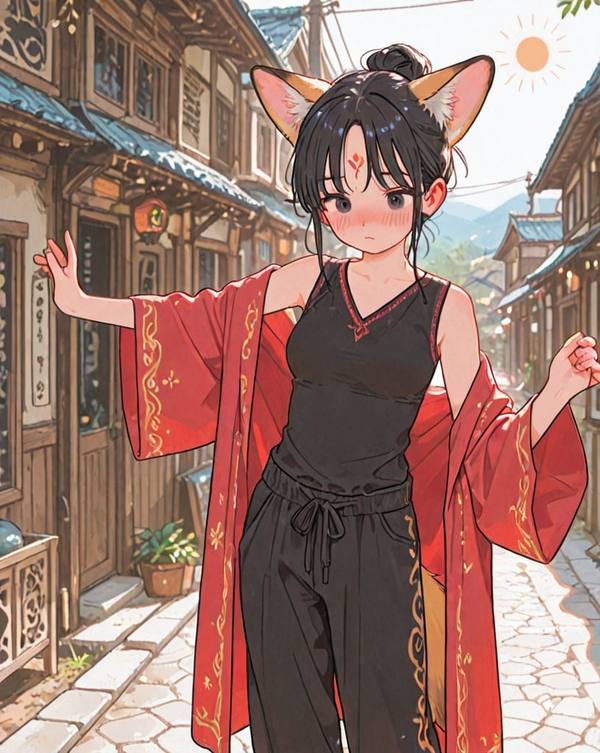 AI-generated image analyzed by PromptLens