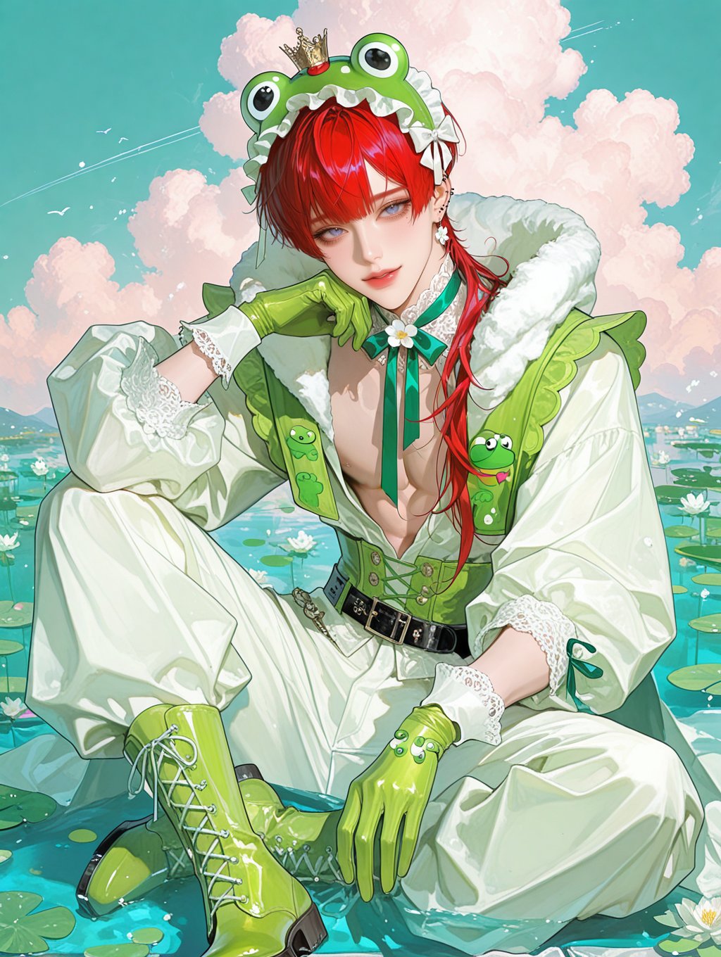 AI-generated image analyzed by PromptLens