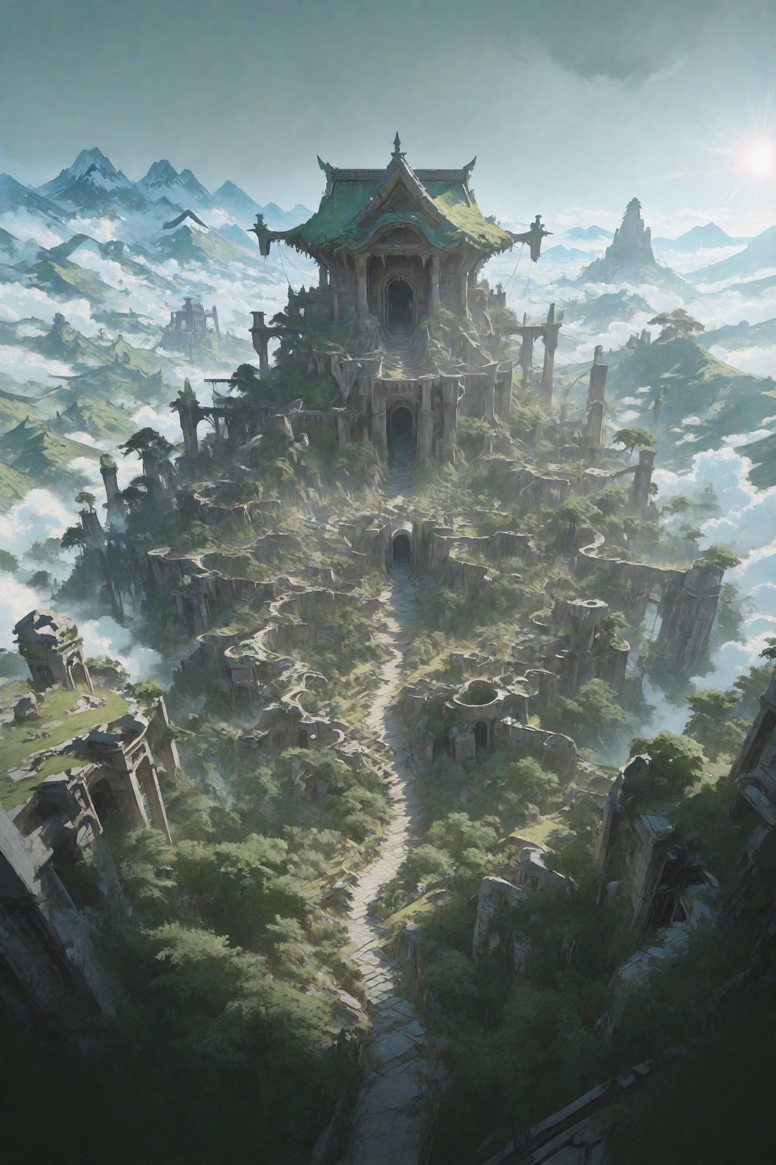 AI-generated image analyzed by PromptLens