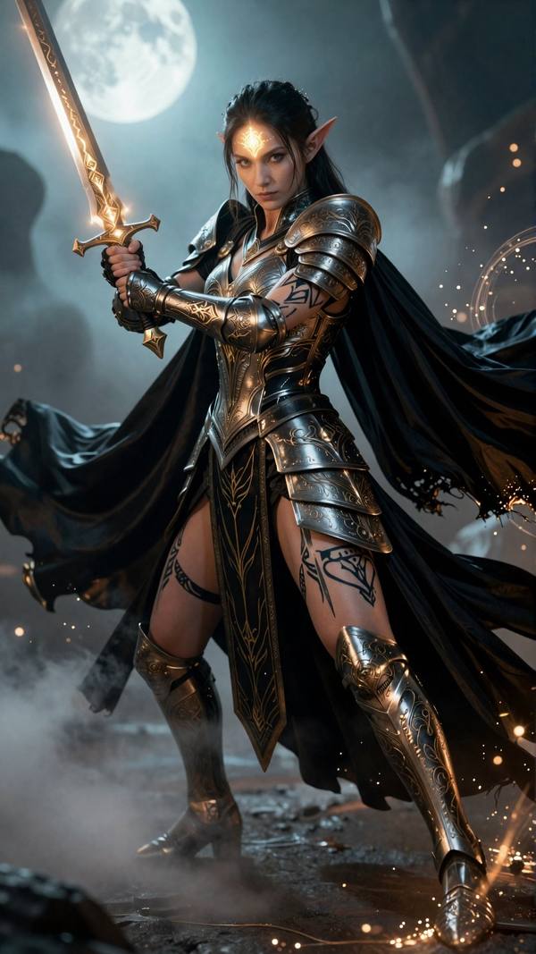 AI-generated image analyzed by PromptLens