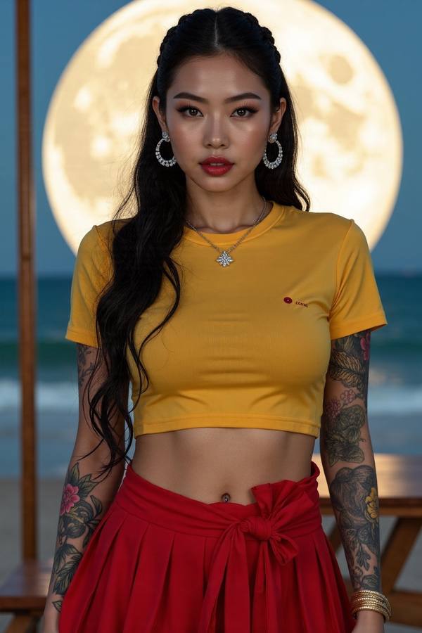 AI-generated image analyzed by PromptLens