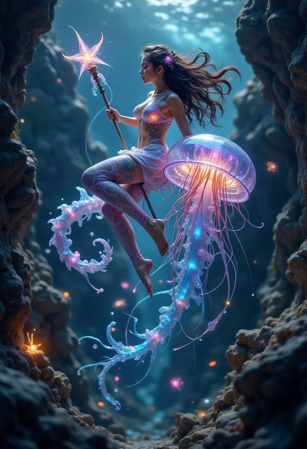 AI-generated image analyzed by PromptLens